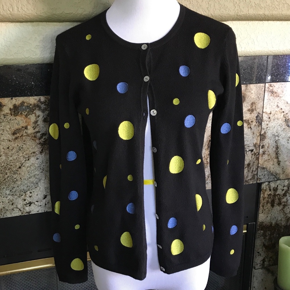 Whimsy polka dot Sweater❤️( Host Pick)♥️